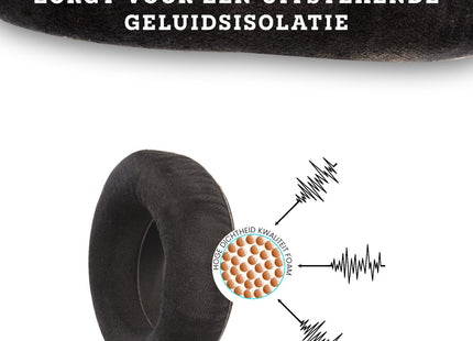 Oorkussens Geschikt Voor AKG K601, K701, K702, Q701 & K612 - Zwart 123accessoire.nl