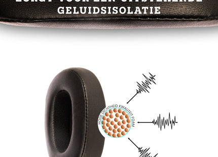 Oorkussens Geschikt Voor Skullcandy Crusher Wireless & Hesh 3 - Zwart 123accessoire.nl