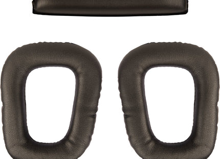 Oorkussens Met Hoofdband Set Geschikt Voor Logitech G35/G230/G332/G430/G432/F430/F450/G930 Headset - Zwart 123accessoire.nl