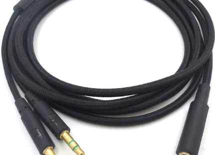 2 in 1 Audio Kabel 1.2 Meter Geschikt voor o.a. HyperX Cloud 2, Alpha, Core, Flight