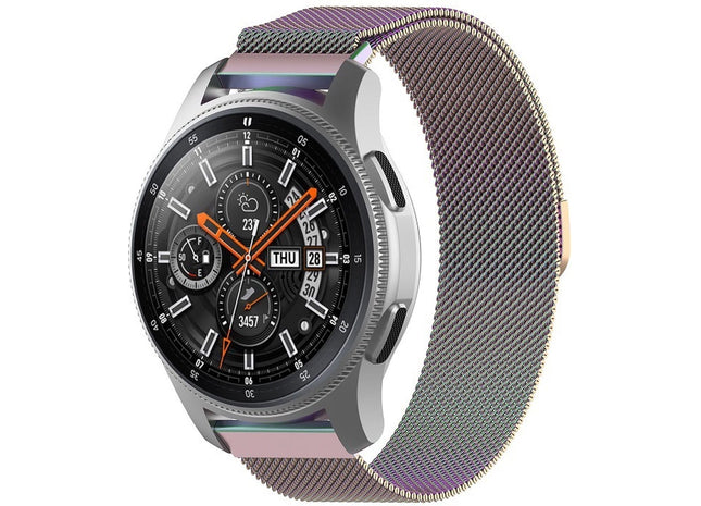 20 mm Bandje -  Milanees - Kleurrijk