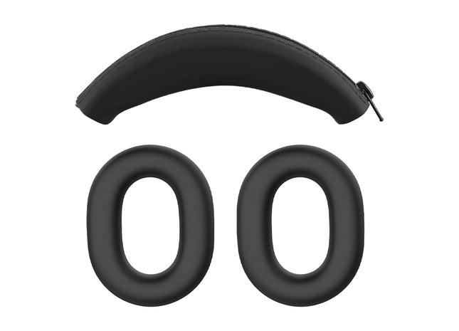 Cover Geschikt voor Sony WH-1000XM4 & WH-1000XM3 Koptelefoon - Zwart 123accessoire.nl