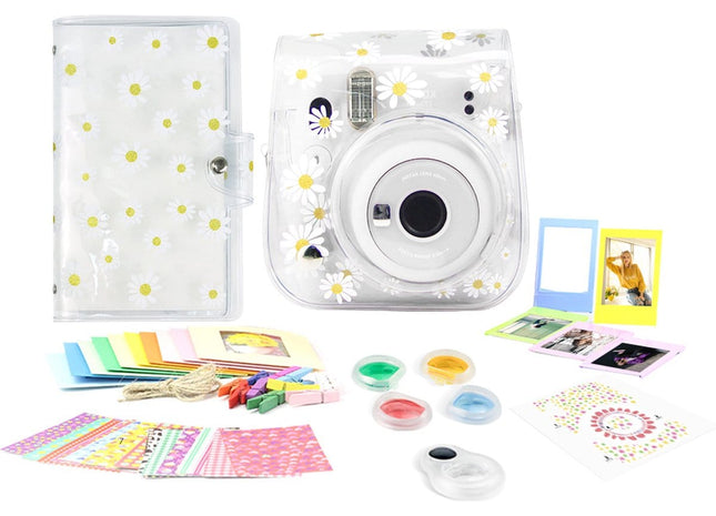 Accessoire Set voor Geschikt voor Fujifilm Instax Mini 11 - Clear Daisy