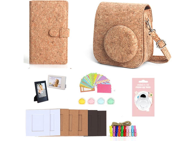 Accessoire Set voor Geschikt voor Fujifilm Instax Mini 11 - Cork Series