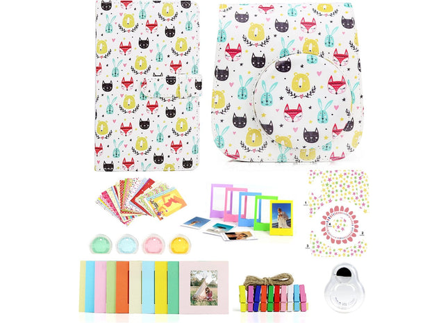 Accessoire Set voor Geschikt voor Fujifilm Instax Mini 11 - Cute Animal
