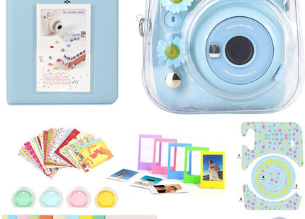 Accessoire Set voor Geschikt voor Fujifilm Instax Mini 11 - Daisy Blauw