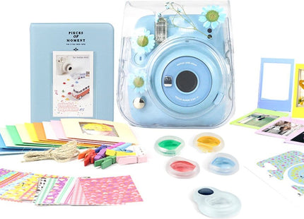 Accessoire Set voor Geschikt voor Fujifilm Instax Mini 11 - Daisy Blauw