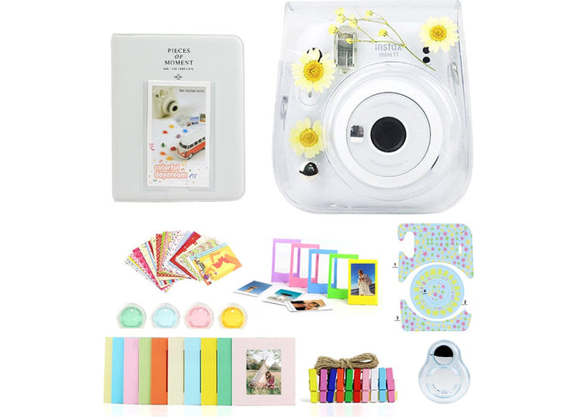Accessoire Set voor Geschikt voor Fujifilm Instax Mini 11 - Daisy Geel
