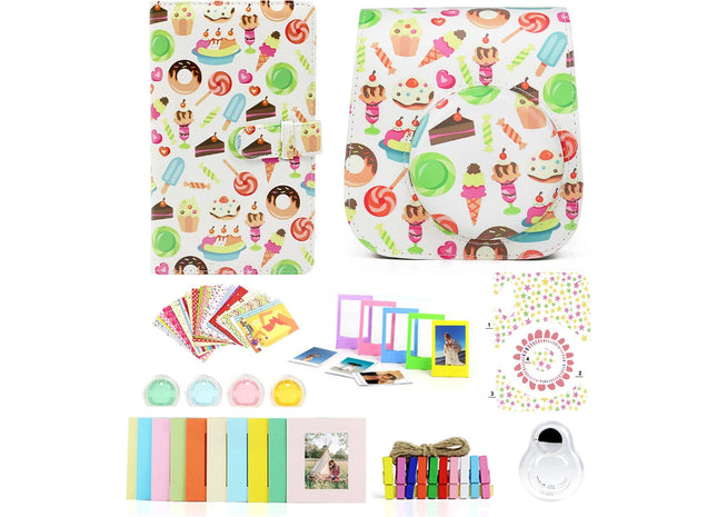 Accessoire Set voor Geschikt voor Fujifilm Instax Mini 11 - Dessert