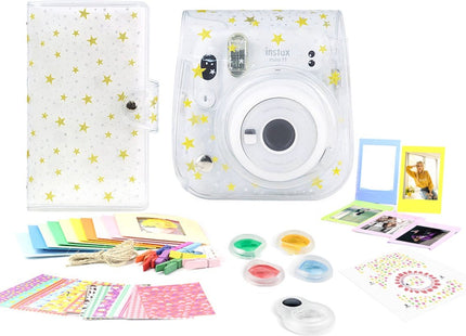 Accessoire Set voor Geschikt voor Fujifilm Instax Mini 11 - Gold Stars