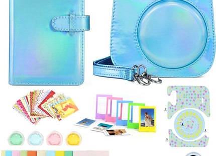 Accessoire Set voor Geschikt voor Fujifilm Instax Mini 11 - Regenboog Blauw