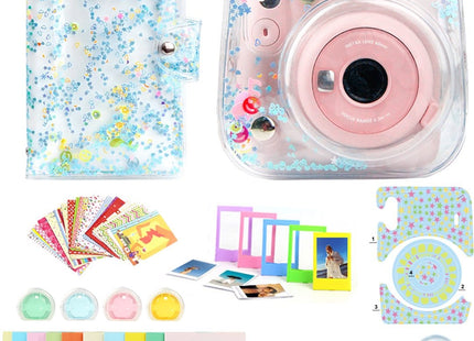 Accessoire Set voor Geschikt voor Fujifilm Instax Mini 11 - Zand Blauw