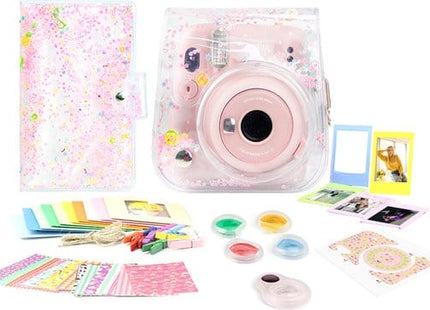 Accessoire Set voor Geschikt voor Fujifilm Instax Mini 11 - Zand Roze