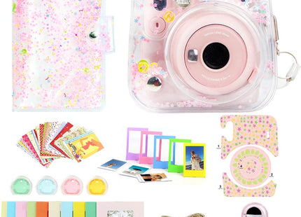 Accessoire Set voor Geschikt voor Fujifilm Instax Mini 11 - Zand Roze