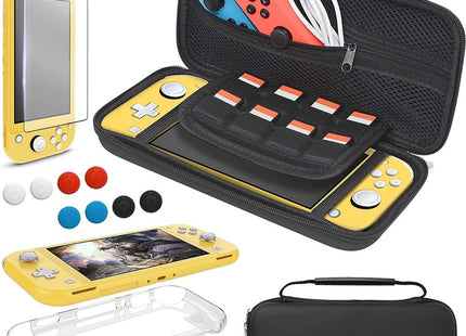 Accessoires Set Geschikt voor Nintendo Switch Lite - Zwart
