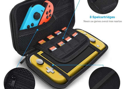 Accessoires Set Geschikt voor Nintendo Switch Lite - Zwart