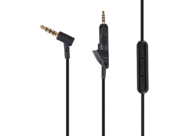 Audio Kabel 1.5 Meter - Geschikt voor o.a Bose Quietcomfort 15 (QC15) - met Microfoon