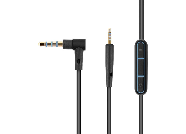 Audio Kabel 1.5 Meter - Geschikt voor o.a Bose Quietcomfort 35 / 35II - Aux met Microfoon