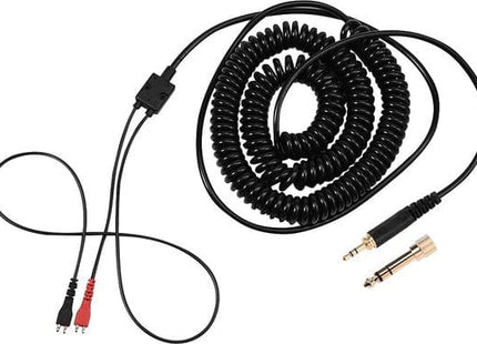 Audio Kabel 2 Meter Voor Sennheiser HD25, 560, 540, 480 & 430 Koptelefoon - Inclusief 3.5mm Naar 6.3mm