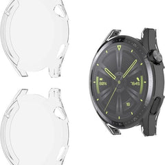 Bumper Screenprotector Set Geschikt Voor Huawei Watch GT 3 42mm - 2 Stuks - Transparant