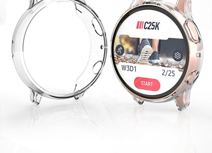 Bumper Screenprotector Set Geschikt Voor Samsung Galaxy Watch Active 2 40mm - 2 stuks - Transparant