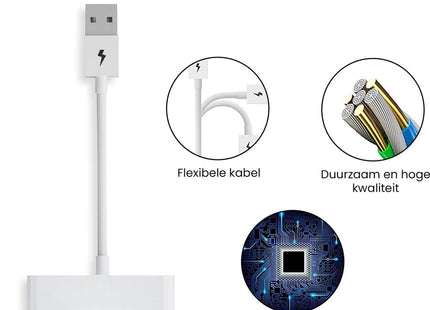 Car Dongle Pro Wireless USB Adapter Geschikt voor Apple Auto CarPlay - Draadloos verbinden
