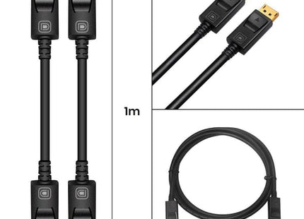 Displayport kabel 1.4 1 Meter – 8K 60Hz – 4K 144 Hz