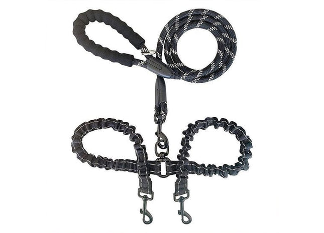 Dubbele Hondenriem Geschikt Voor 2 Honden