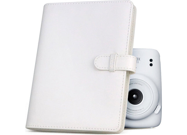 Fotoalbum 128 Geschikt Voor Fujifilm Instax Mini Camera Fotopapier - Wit
