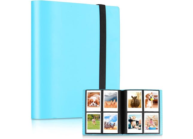 Fotoalbum 160 Geschikt Voor Fujifilm Instax Mini 11, 9, 8, 7s Camera Fotopapier - Blauw