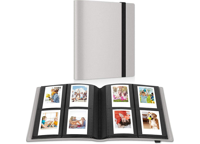 Fotoalbum 160 Geschikt Voor Fujifilm Instax Mini 11, 9, 8, 7s Camera Fotopapier - Grijs