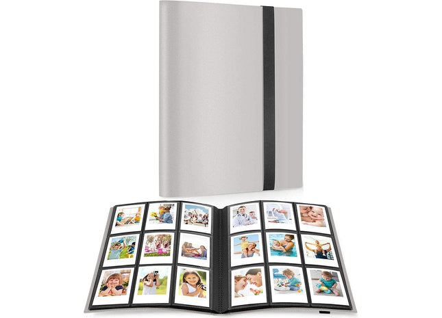 Fotoalbum 360 Geschikt Voor Fujifilm Instax Mini 11, 9, 8, 7s Camera Fotopapier - Blauw