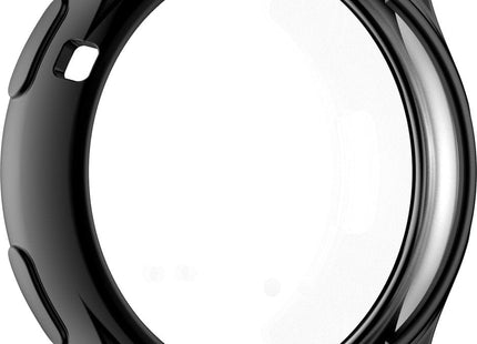 Full Cover Screen Protector Bumper Set Geschikt Voor One Plus Watch - 2 Stuks - Zwart