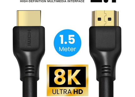 HDMI 2.1 Ultra High Speed Kabel 1.5 meter – HS