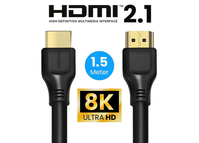 HDMI 2.1 Ultra High Speed Kabel 1.5 meter – HS