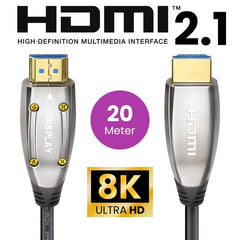 HDMI 2.1 Ultra High Speed Kabel 20 meter – Gold Plated – AOC