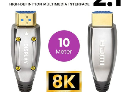 HDMI 2.1 Ultra High Speed Kabel – Gold Plated – AOC - 10 meter