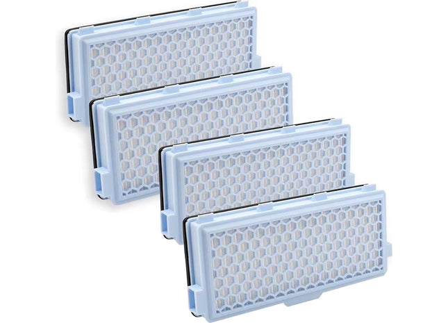 HEPA Filter Set 4 Stuks Geschikt voor Miele Classic Compact C1 Complete C2 & C3