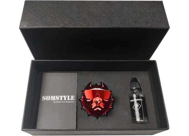Luxe Autoparfum - Zoete Geur Auto - Luchtverfrisser - Bulldog Rood