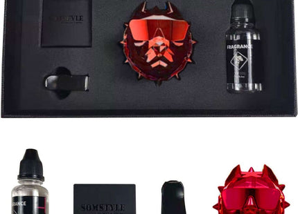 Luxe Autoparfum - Zoete Geur Auto - Luchtverfrisser - Bulldog Rood