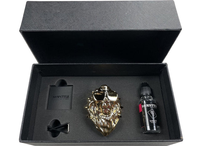 Luxe Autoparfum - Zoete Geur Auto - Luchtverfrisser - Lion Goud