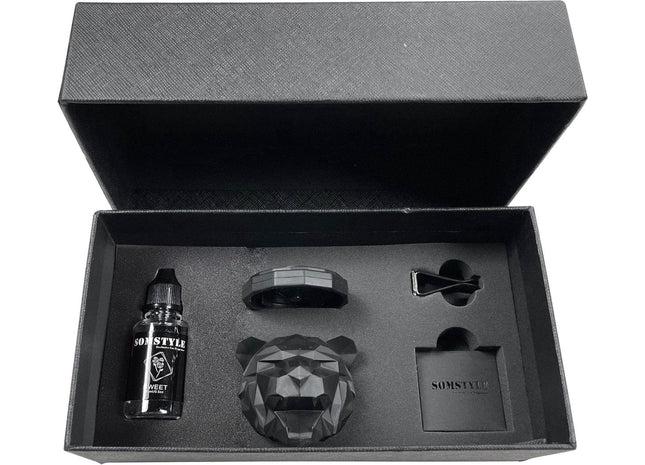 Luxe Autoparfum - Zoete Geur Auto - Luchtverfrisser - Tiger Zwart