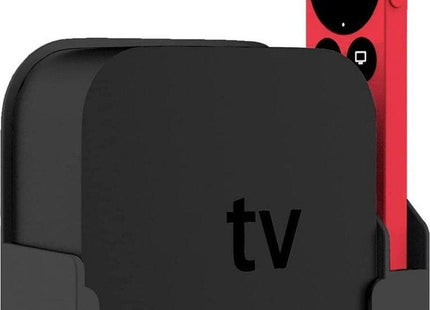 Luxe Wall Mount Beugel Houder Geschikt Voor Apple TV Full HD / 4K - Zwart