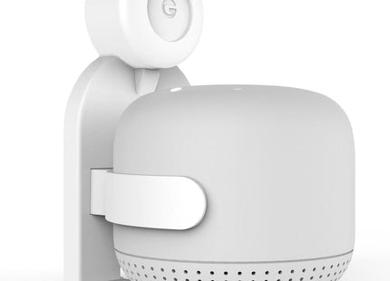 Luxe Wandsteun Stopcontact Wall Mount Geschikt Voor Google Nest Wifi Multiroom Router & Punt - Wit