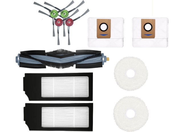 Onderdelen Geschikt Voor Ecovacs Deebot X1 & X1 Turbo - 11-Delig