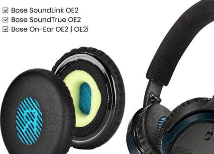 Oorkussens Geschikt Voor Bose SoundLink SoundTrue On-Ear OE2 & OE2i - Zwart