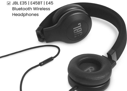 Oorkussens Geschikt Voor JBL E35 / E45BT / E45  - Zwart