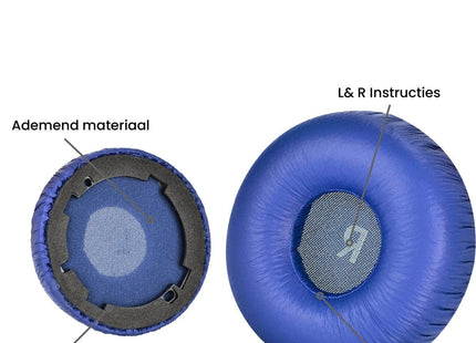Oorkussens Geschikt Voor JBL Tune 600BTNC - Blauw NIET VOOR DE LIVE