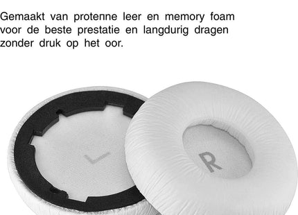 Oorkussens Geschikt Voor JBL Tune 600BTNC - Wit - NIET VOOR DE LIVE