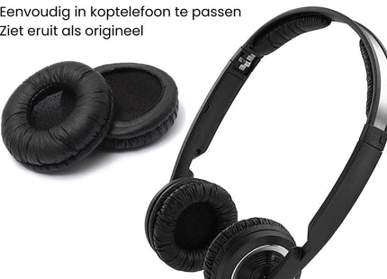 Oorkussens Geschikt Voor Sennheiser PX200 PX80 - Zwart